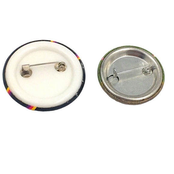 Bundle of Two Button Pins - Picture 2 of 3